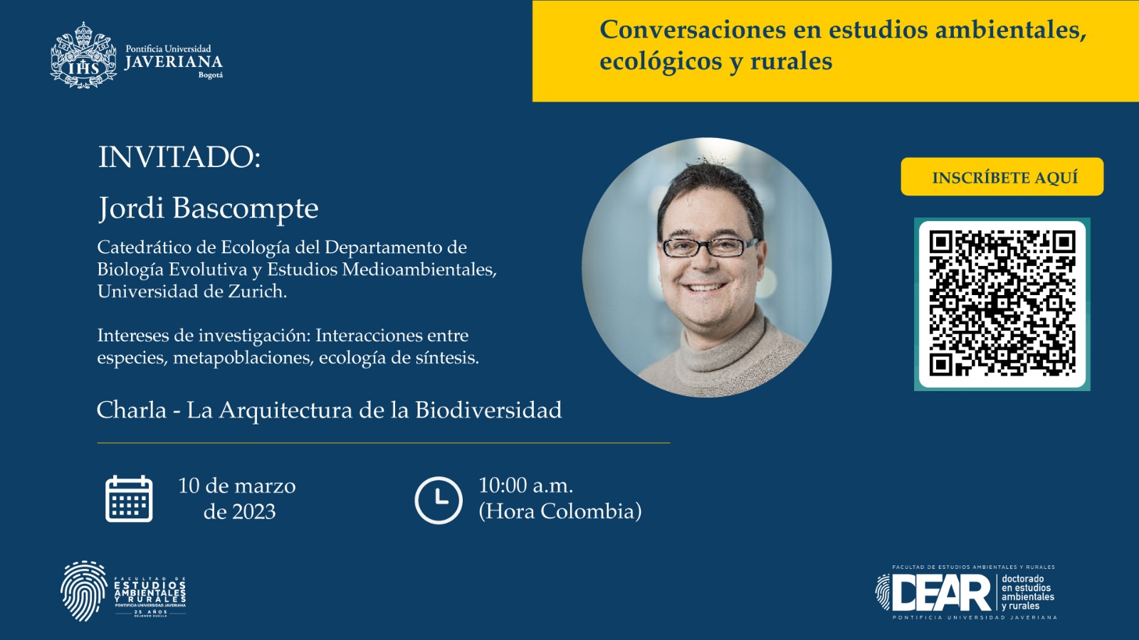 Charla: La Arquitectura de la Biodiversidad.